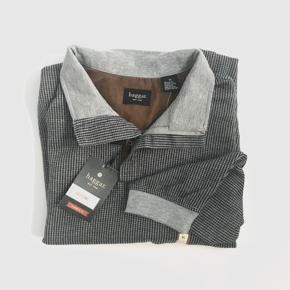 Haggar Other - Haggar Classic Fit Houndstooth Sweater